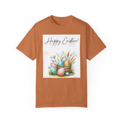 Happy Easter Unisex Garment-Dyed T-Shirt