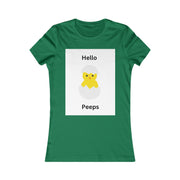 Hello Peeps Easter Women's Favorite Tee