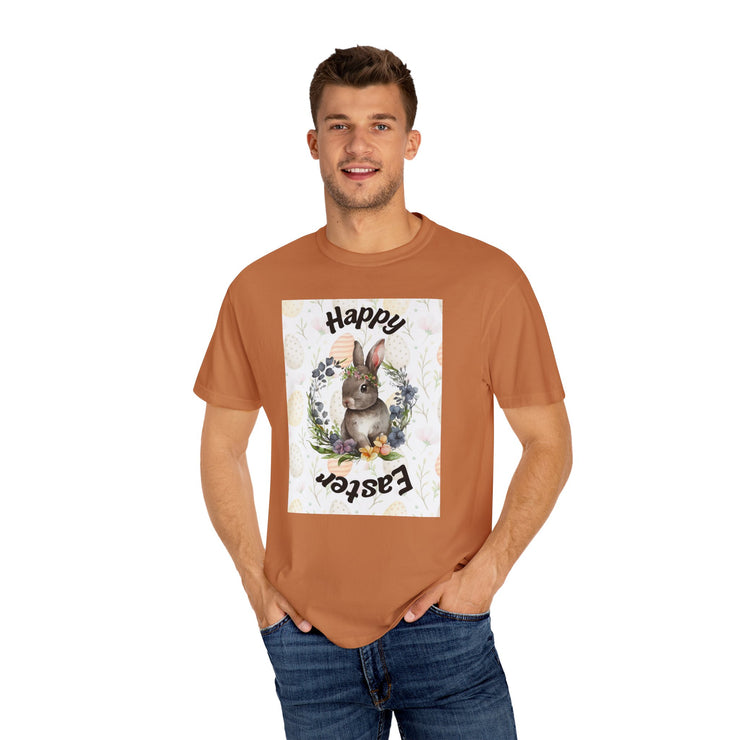 Happy Easter Unisex Garment-Dyed T-Shirt