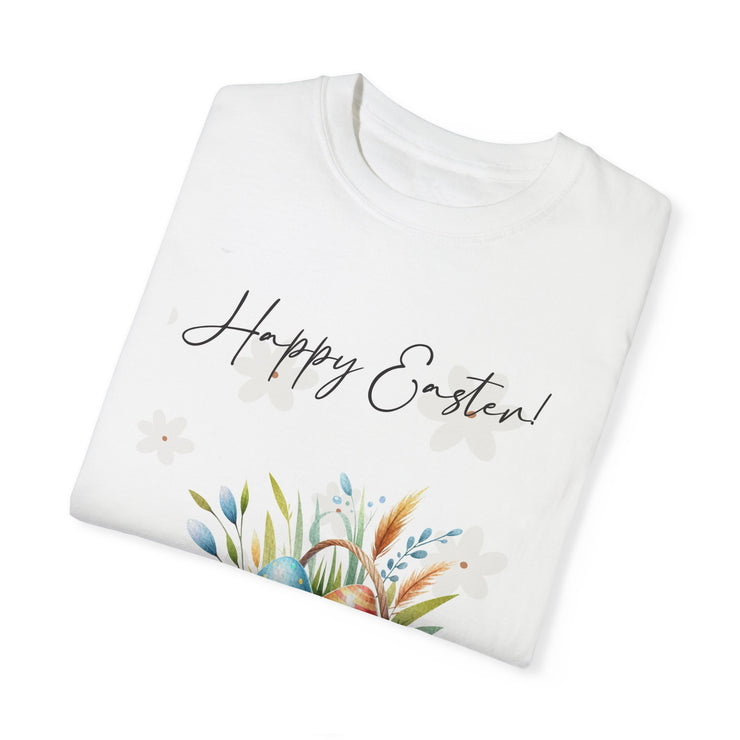 Happy Easter Unisex Garment-Dyed T-Shirt