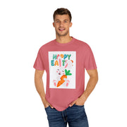 Happy Easter Bunny Unisex Garment-Dyed T-Shirt